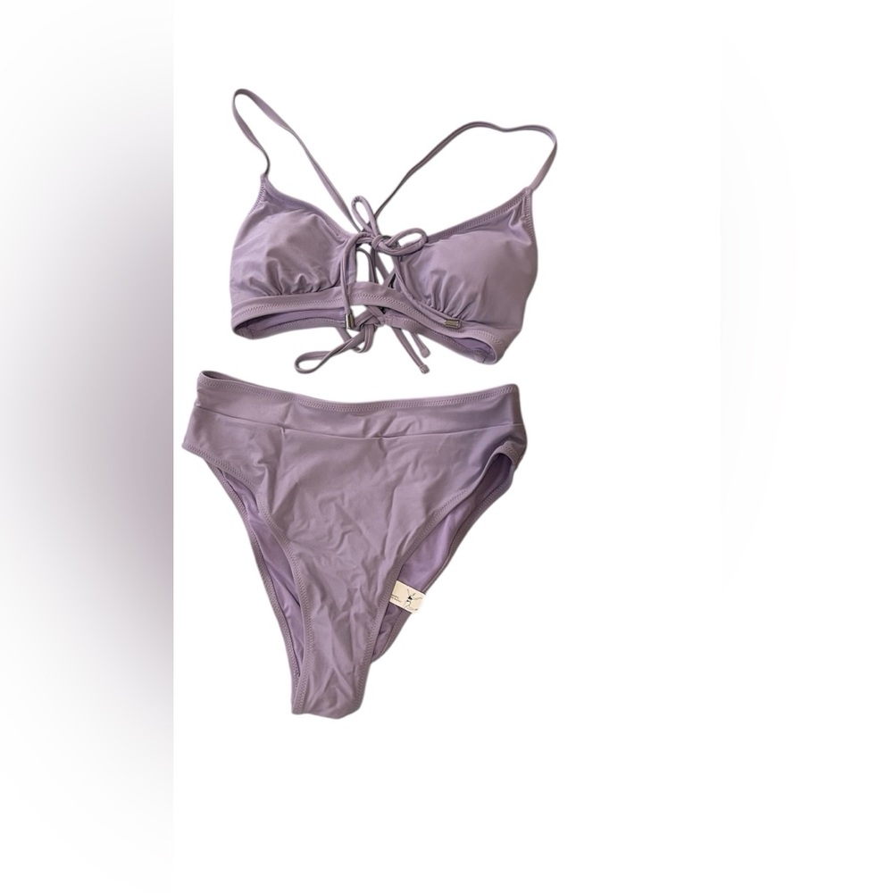 Cupshe Lavender Bikini Set